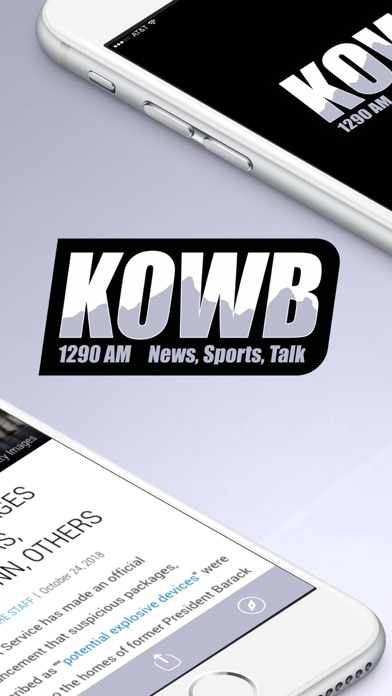 KOWB Radio Screenshot