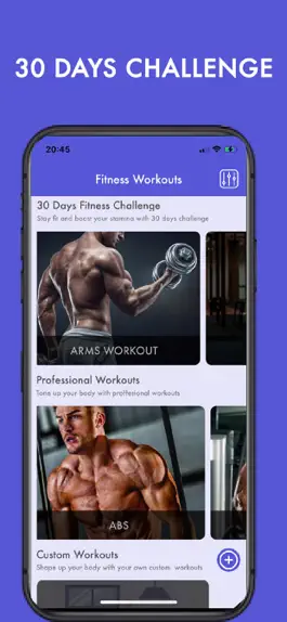 Game screenshot 30 Day Fitness Workouts Home mod apk