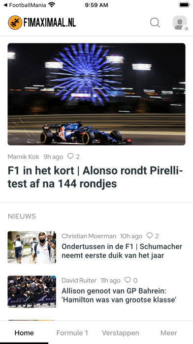 FMGP Nieuws Screenshot
