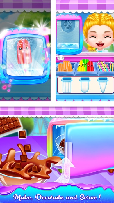 Screenshot #3 pour Jeux Frozen la crème glacée