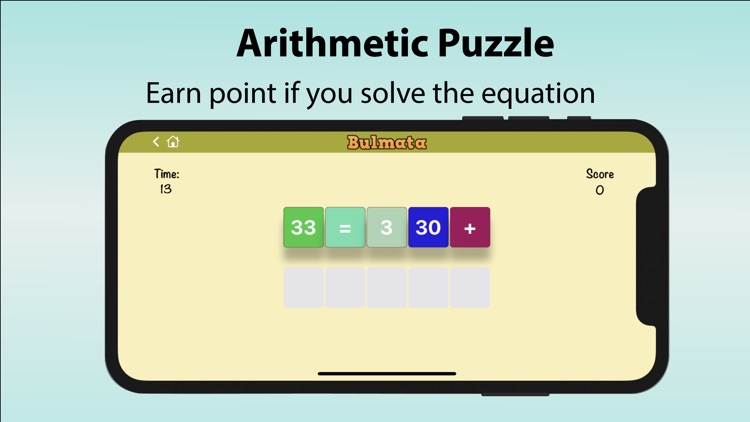 Bulmata: Arithmetic Puzzle