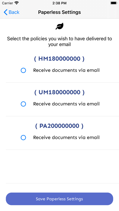 Buckeye Insurance Screenshot