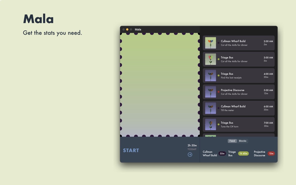 #3. Mala - Productivity Timer (macOS) 由: Raheel Ahmad