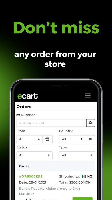 Ecart Seller Screenshot