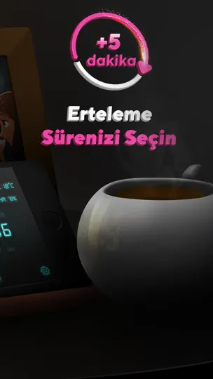 Çalar Saat - Uyku Müzik, Hava iPhone Ekran Görüntüsü 2