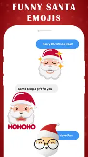How to cancel & delete santa emojis 3