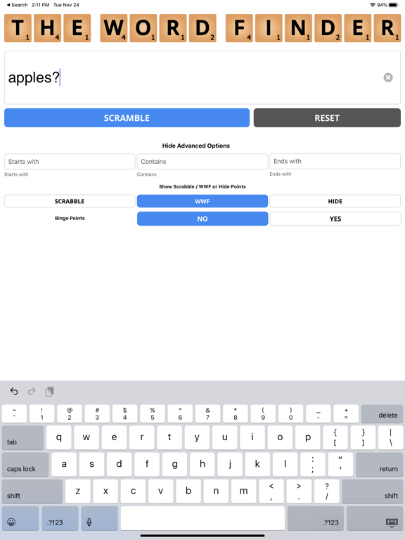 Screenshot #4 pour The Word Finder