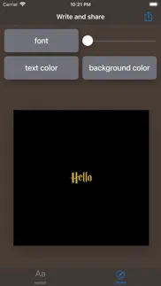 fonts for harry potter theme iphone screenshot 2