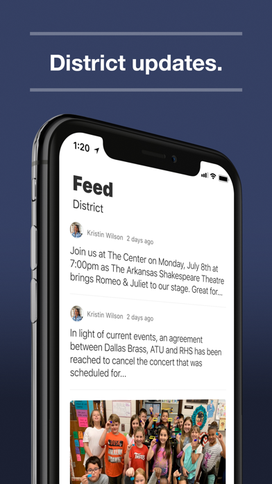 Baltic School District Screenshot