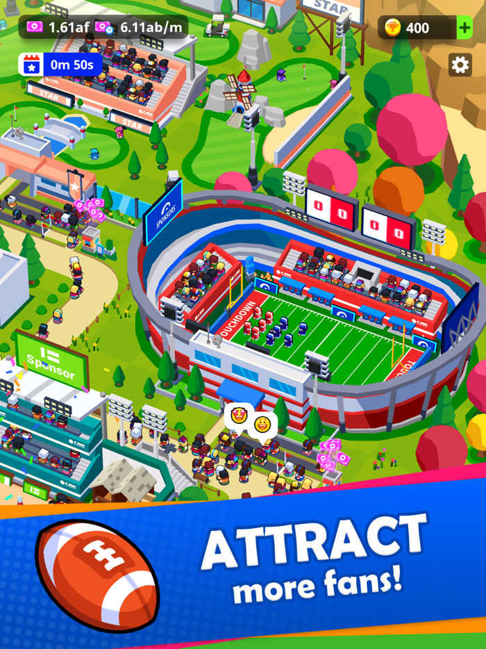 Sports City Tycoon Idle Game