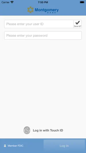 Montgomery Bank Bus Mobile App screenshot 2