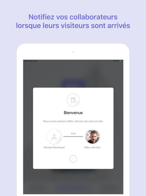 Welcome At - Borne d'accueil