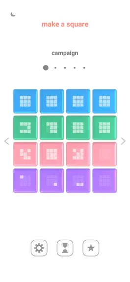 Game screenshot make a square. hack