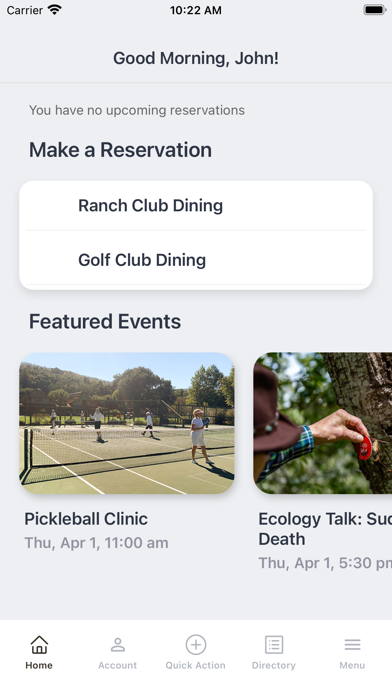 Santa Lucia Preserve Screenshot