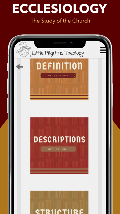 Little Pilgrims Theology Screenshot