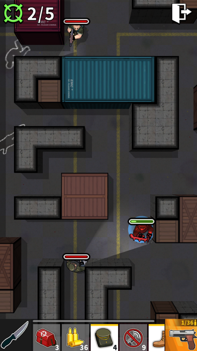 Knife and Gun Screenshot