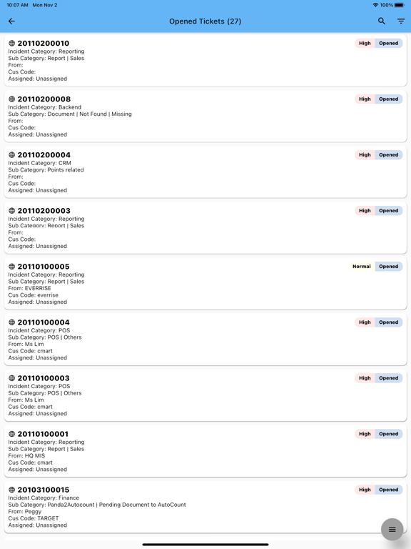 Screenshot #5 pour Panda Helpdesk Agent