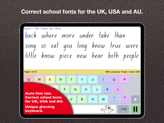 Screenshot #6 pour Ghost Type - Typing Tutor