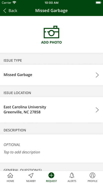 Greenville City Compass Screenshot