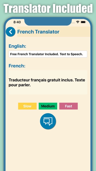 Quick and Easy French Lessons Screenshot