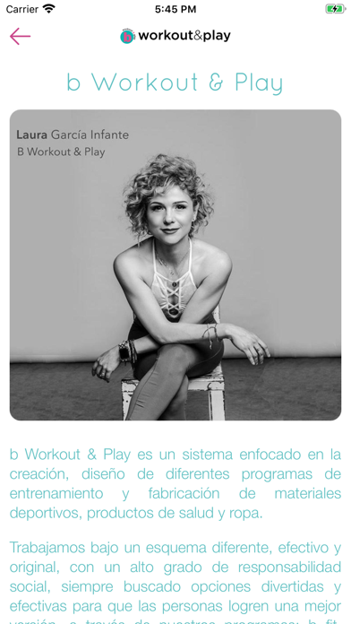 bFit Workout & Play Screenshot