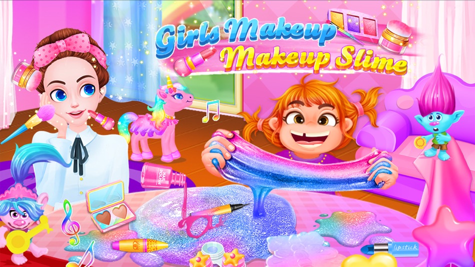 Girls Makeup Salon & Slime Fun - 1.2 - (iOS)