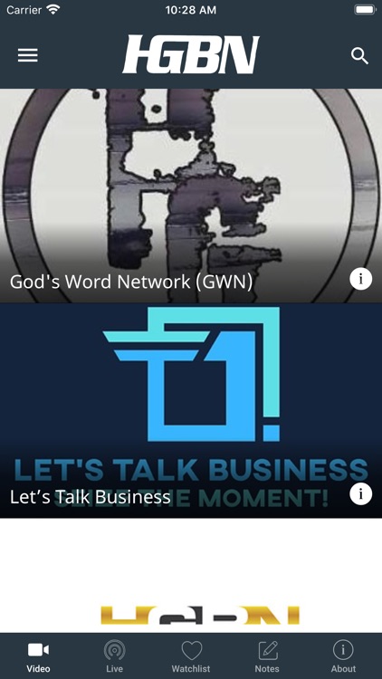 HIS GRACE BROADCASTING NETWORK