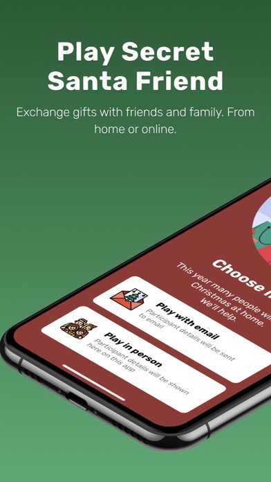 Secret Santa Friend Screenshot