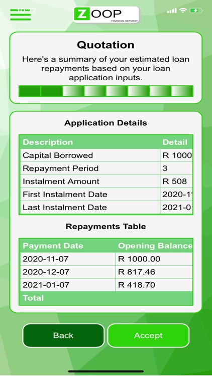 Zoop Financial Services screenshot-3