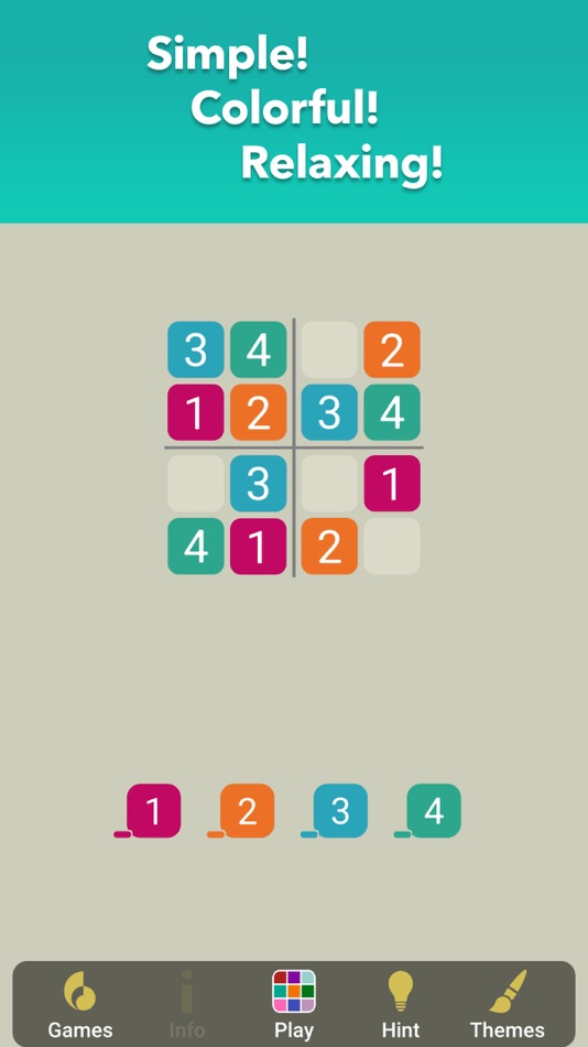 #1. Sudoku by MobilityWare+ (iOS) Podle: MobilityWare