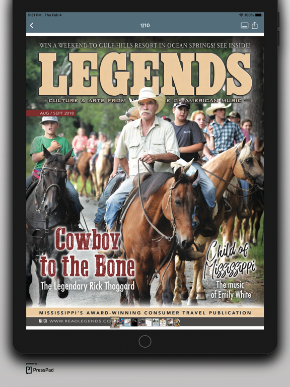 Screenshot #6 pour Legends Magazine