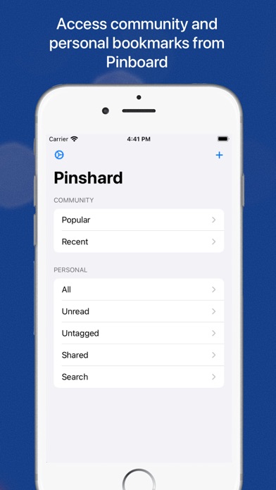 Pinshard Screenshot