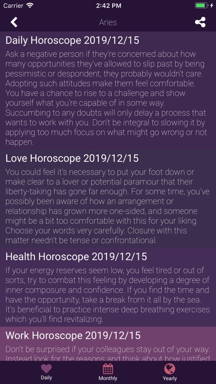 Horoscope for 2021