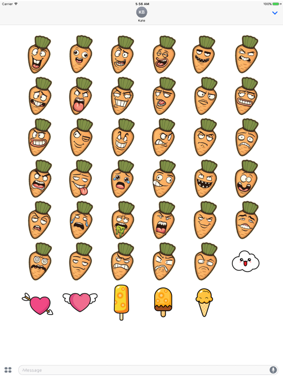Screenshot #6 pour Sticker Me Insane Carrot