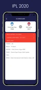 IPL Live score screenshot #2 for iPhone