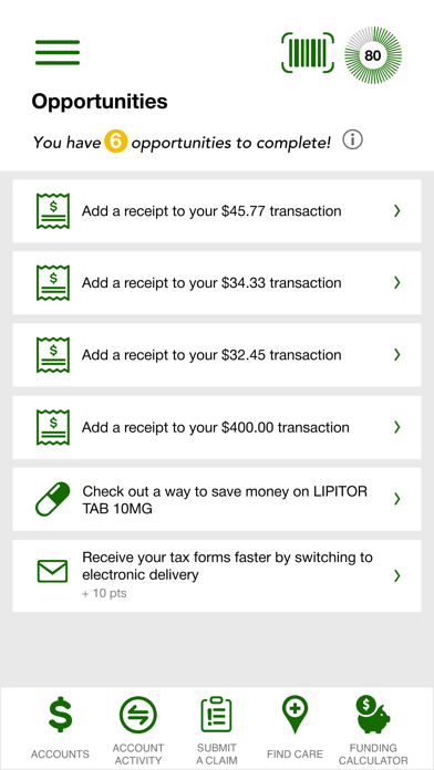 Envision Benefit Debit Card screenshot 4