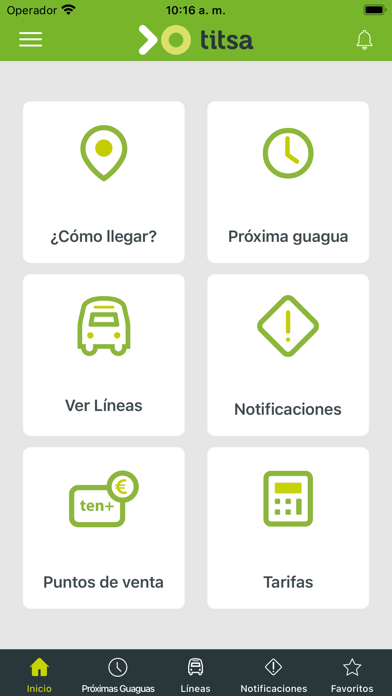 Titsa Screenshot