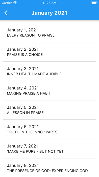 Screenshot #3 pour Daily Nourishment