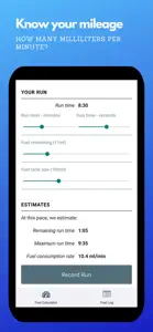 RC Fuel Mileage Calculator screenshot #2 for iPhone