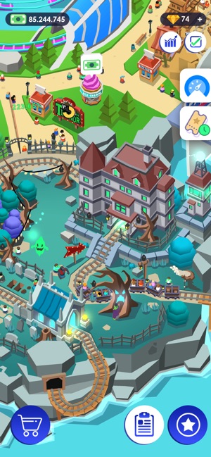 Play Idle Theme Park Tycoon on PC 