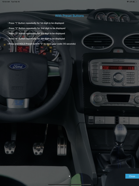 Radio Code for Ford Mのおすすめ画像5