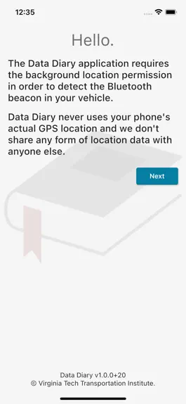 Game screenshot VTTI Data Diary mod apk
