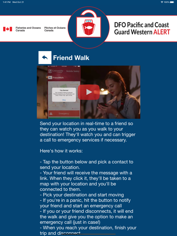 DFO-CCG Pac-West Alert