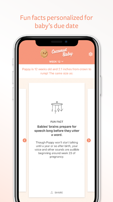 Coconut Baby: Pregnancy Appのおすすめ画像4