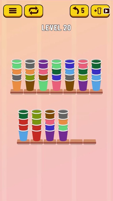 Cup Sort Puzzleのおすすめ画像2