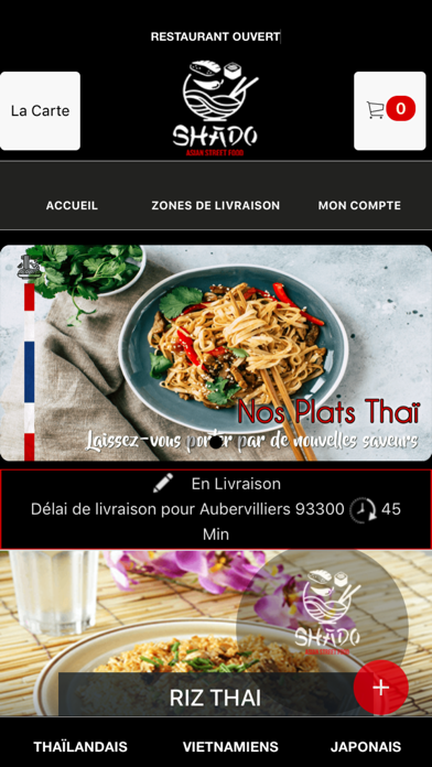 Shado Food Screenshot