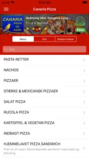 canaria pizza iphone screenshot 2