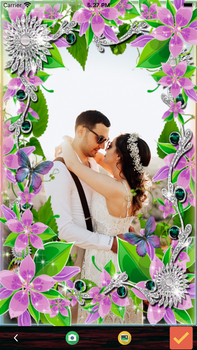 Screenshot #2 pour Flower Photo Frames Maker
