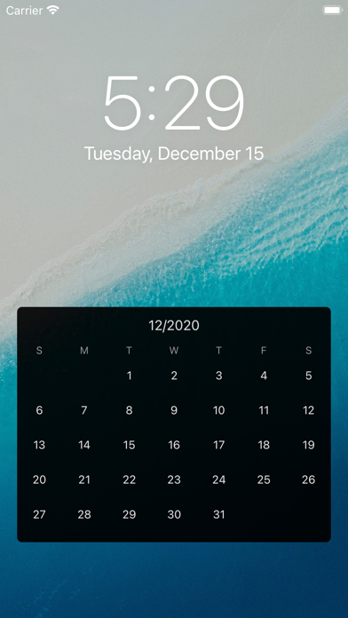 InfoWallpaper Screenshot