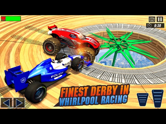Screenshot #4 pour Police Formula Car Derby Games